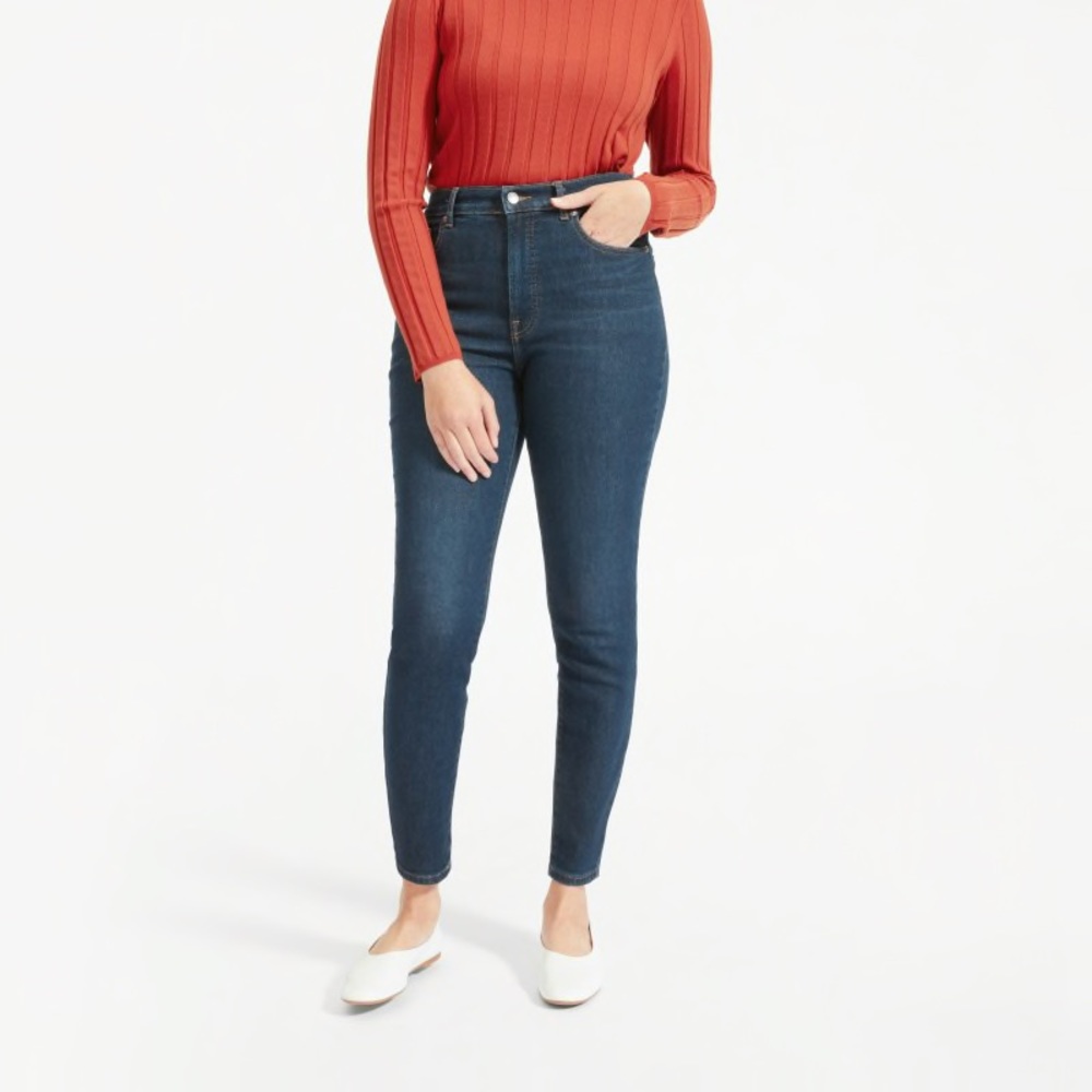 Everlane Authentic Stretch High-Rise Skinny Jeans